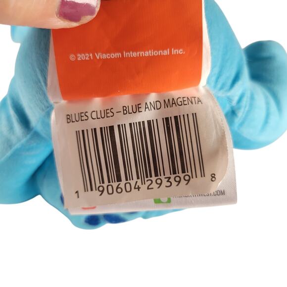 Blue's Clues Blue Dog Plush 10" Stuffed Animal Nickelodeon NW 2021 Toy Plushie - Picture 7 of 16